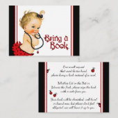 Ladybug Breng een Boek Kaarten Blond (Voorkant / Achterkant)