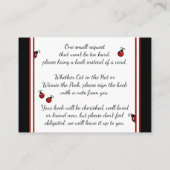 Ladybug Breng een Boek Kaarten Blond (Achterkant)