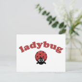 Ladybug Briefkaart (Staand voorkant)