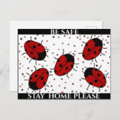 LADYBUG BRIEFKAART (Voorkant / Achterkant)