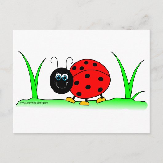 Ladybug-Briefkaart Briefkaart (Voorkant)