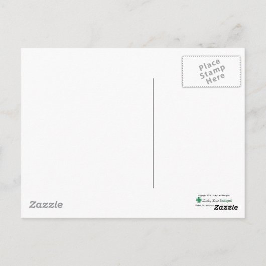 LadyBug-Briefkaart Briefkaart (Achterkant)