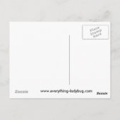 Ladybug-Briefkaart Briefkaart (Achterkant)