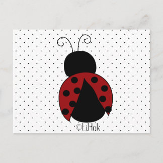 Ladybug-Briefkaart Briefkaart