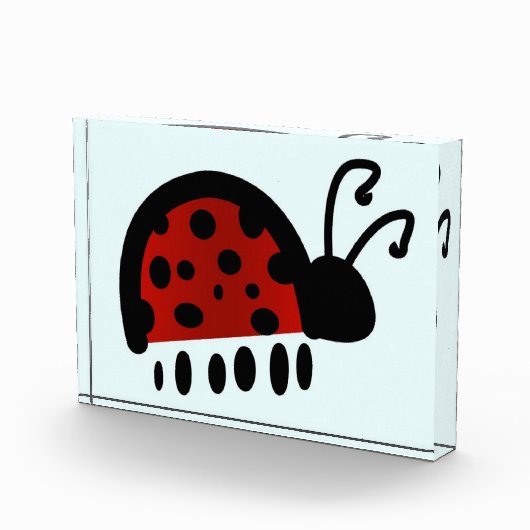 Ladybug-Briefkaart Fotoblokken (Rechts)