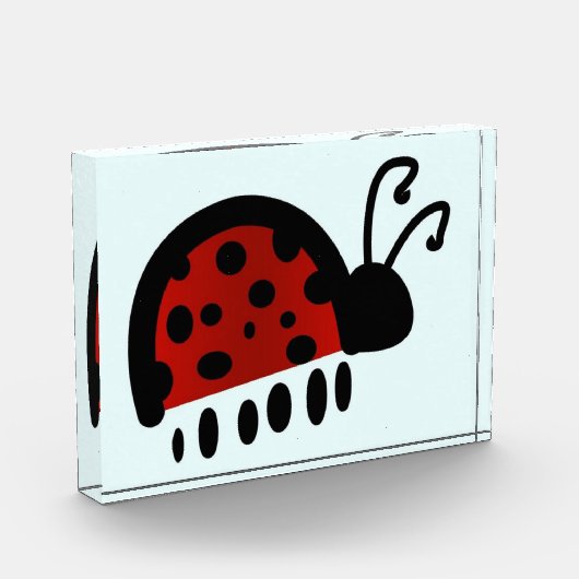 Ladybug-Briefkaart Fotoblokken (Links)