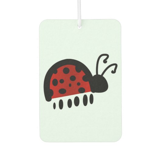 Ladybug-Briefkaart Luchtverfrisser (Voorkant)