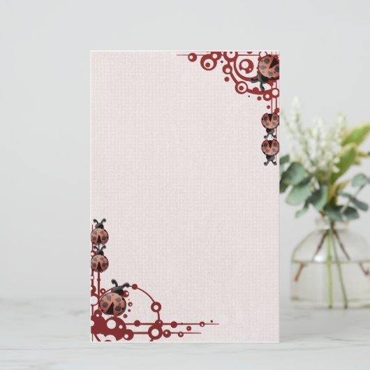 Ladybug Briefpapier (Staand voorkant)