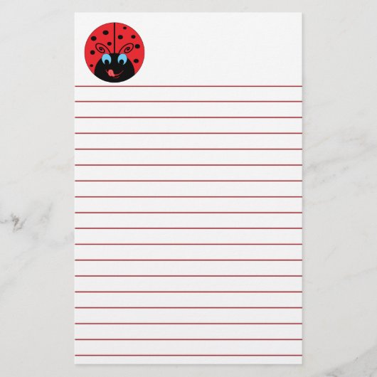 Ladybug Briefpapier (Voorkant)