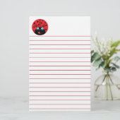 Ladybug Briefpapier (Staand voorkant)