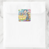 Ladybug Bubblebat LADYBUG FAMILIE STICKERS Sheet (Tas)