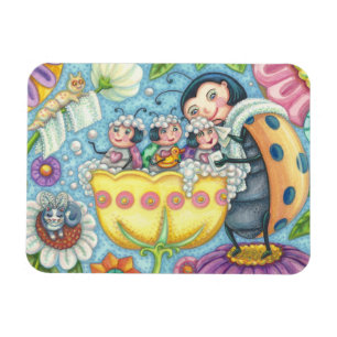 Ladybug Bubblebath LADYBUG FAMILIE MAGNEET