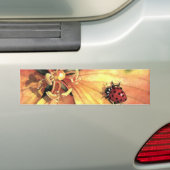 ladybug-bumpersticker bumpersticker (Op auto)