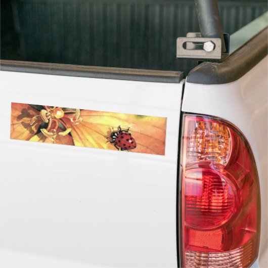 ladybug-bumpersticker bumpersticker (Op Truck)