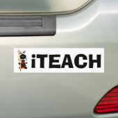 Ladybug-Bumpersticker van leraar Bumpersticker (Op auto)