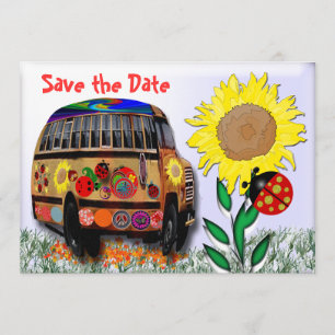 Ladybug Bus Save The Date