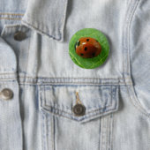 Ladybug-Button Ronde Button 5,7 Cm (In situ)