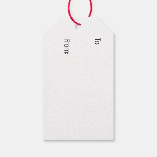 Ladybug Cadeaulabel (Achterkant)