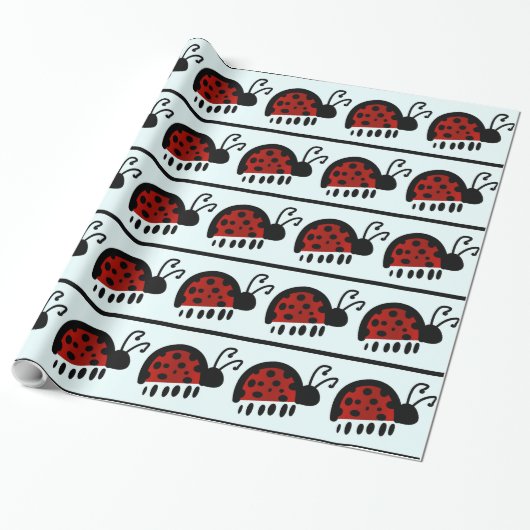Ladybug Cadeaupapier (Uitgerold)