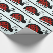 Ladybug Cadeaupapier (Hoek)