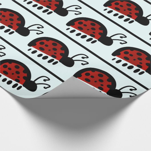 Ladybug Cadeaupapier (Hoek)