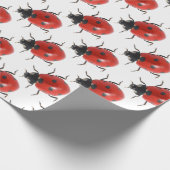 Ladybug Cadeaupapier (Hoek)