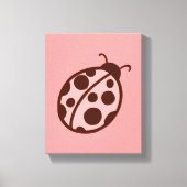 Ladybug Canvas Art Print (Voorkant)