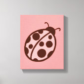 Ladybug Canvas Art Print (Voorkant)