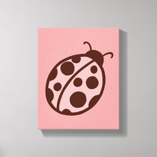 Ladybug Canvas Art Print (Voorkant)