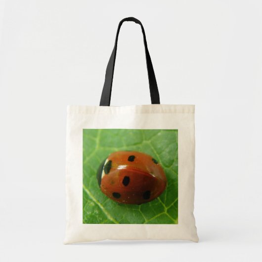 Ladybug-Canvas tas (Voorkant)
