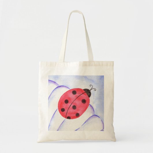Ladybug-Canvas tas (Voorkant)