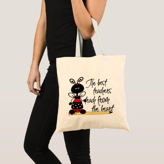 Ladybug Canvas tas leraar (Voorkant (product))