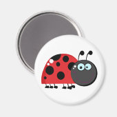 Ladybug Cartoon Karakter Magneet (Voorkant / Achterkant)