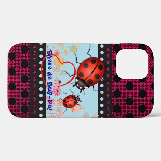 Ladybug Case-Mate iPhone Case (Achterkant (horizontaal))