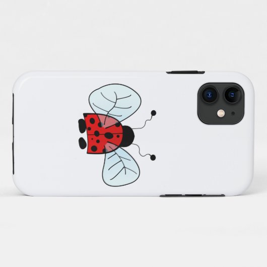 Ladybug Case-Mate iPhone Case (Achterkant (horizontaal))