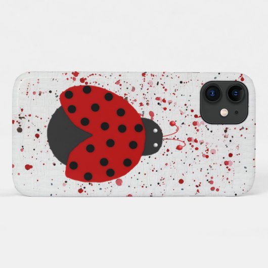 Ladybug Case-Mate iPhone Case (Achterkant (horizontaal))