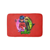 Ladybug & Cat Noir | Lucky & Charming Badmat (Voorkant)