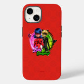 Ladybug & Cat Noir | Lucky & Charming Case-Mate iPhone Case (Achterkant)