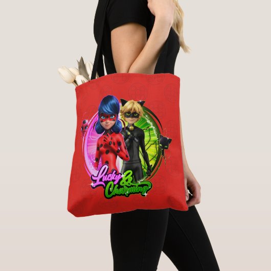 Ladybug & Cat Noir | Lucky & Charming Tote Bag (Dichtbij)