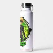 Ladybug & Cat Noir | Lucky & Charming Waterfles (Achterkant)