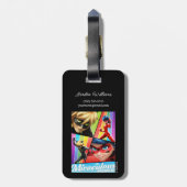 Ladybug & Cat Noir | Miraculeuze kracht! Bagagelabel (Achterkant verticaal)