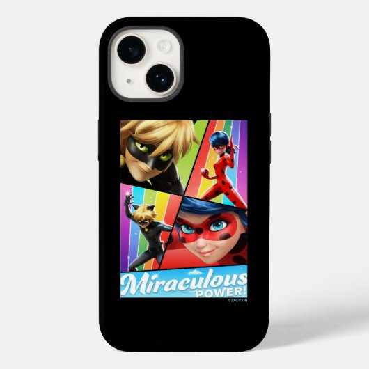 Ladybug & Cat Noir | Miraculeuze kracht! Case-Mate iPhone Case (Achterkant)