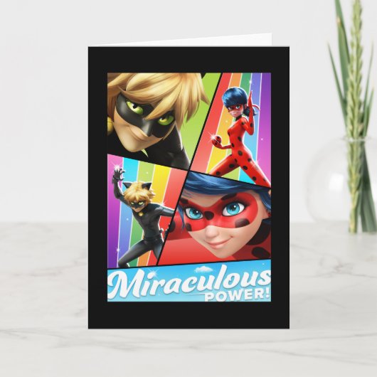 Ladybug & Cat Noir | Miraculeuze kracht! Kaart (Voorkant)