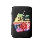 Ladybug & Cat Noir | Vertrouwen en loyaliteit Badmat (Voorkant Verticaal)