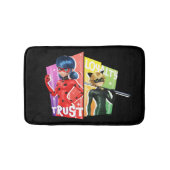 Ladybug & Cat Noir | Vertrouwen en loyaliteit Badmat (Voorkant)