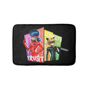 Ladybug & Cat Noir   Vertrouwen en loyaliteit Badmat
