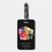 Ladybug & Cat Noir | Vertrouwen en loyaliteit Bagagelabel (Achterkant verticaal)