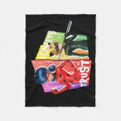 Ladybug & Cat Noir | Vertrouwen en loyaliteit Fleece Deken (Voorkant)