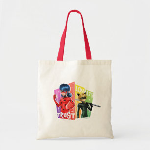 Ladybug & Cat Noir Vertrouwen en loyaliteit Tote Bag
