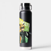Ladybug & Cat Noir | Vertrouwen en loyaliteit Waterfles (Achterkant)
